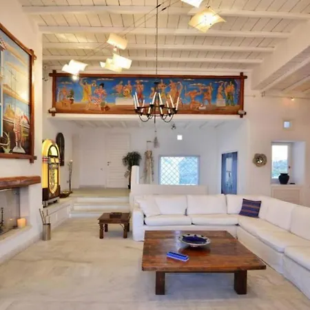 Great Villa In Mykonos-Panoramic View